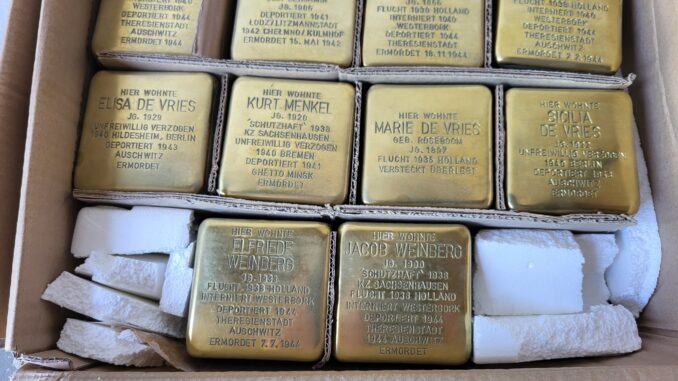 2024-05-23 Stolpersteine (Foto: Bernd-Volker Brahms)