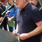 Stolpersteinverlegung am 3. Juni 2025 (Foto: Wolfgang Vogelsang)