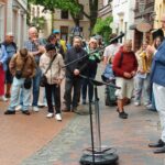 Stolpersteinverlegung am 3. Juni 2025 (Foto: Wolfgang Vogelsang)