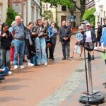 Stolpersteinverlegung am 3. Juni 2025 (Foto: Wolfgang Vogelsang)
