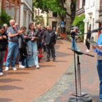 Stolpersteinverlegung am 3. Juni 2025 (Foto: Wolfgang Vogelsang)