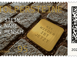 Gestaltung des Postwertzeichens und der Ersttagsstempel: Jennifer Dengler, Bonn Darstellung: Adobe Firefly, nachbearbeitet durch Jennifer Dengler