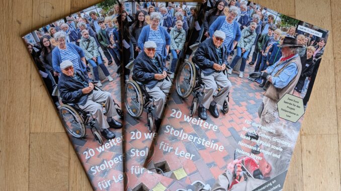 Die Stolpersteinbroschüre 2026 (Foto: Bernd-Volker Brahms)