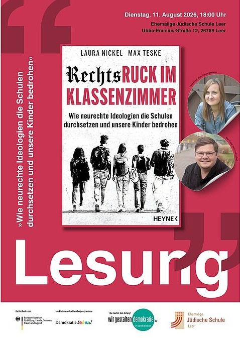 Rechtsruck im Klassenzimmer, eine Lesung in der EJS